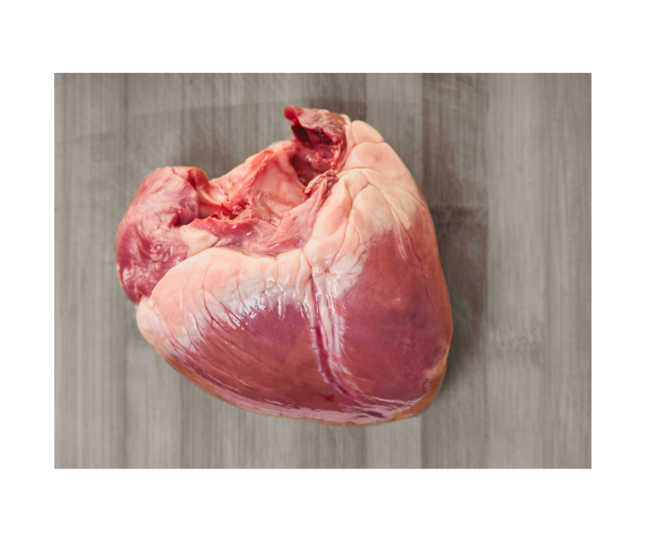 Beef heart (2 lb) Minimum order of 2 lb's. Price per lb $5.99. Please select the units at checkout.