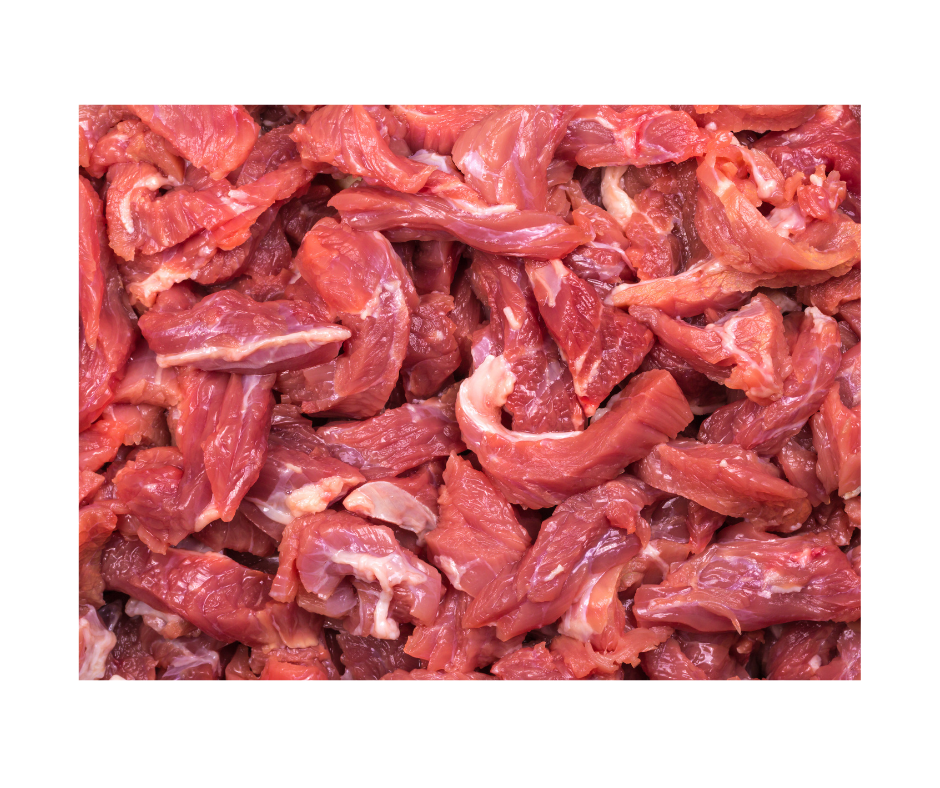 Boneless Beef Chunks. Price per lb $7.50. Please select either 2lb or 5lb below.